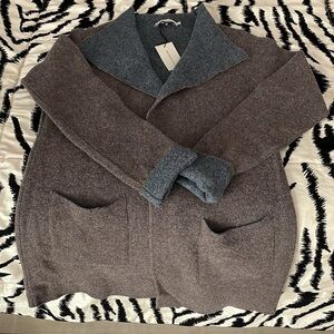 Open front cardigan, size L, new